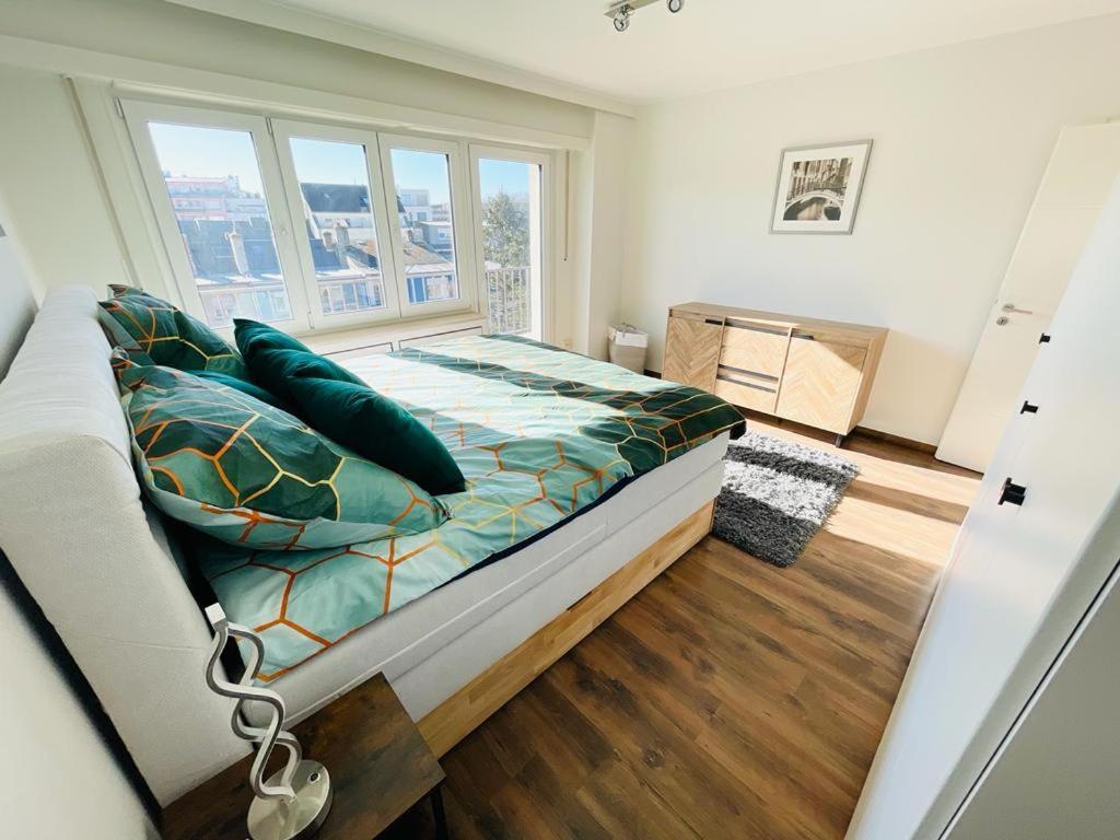Big Penthouse 2 Bedrooms In Center With Parking And Largeterrace-41 Luxembourg By Eksteriør billede